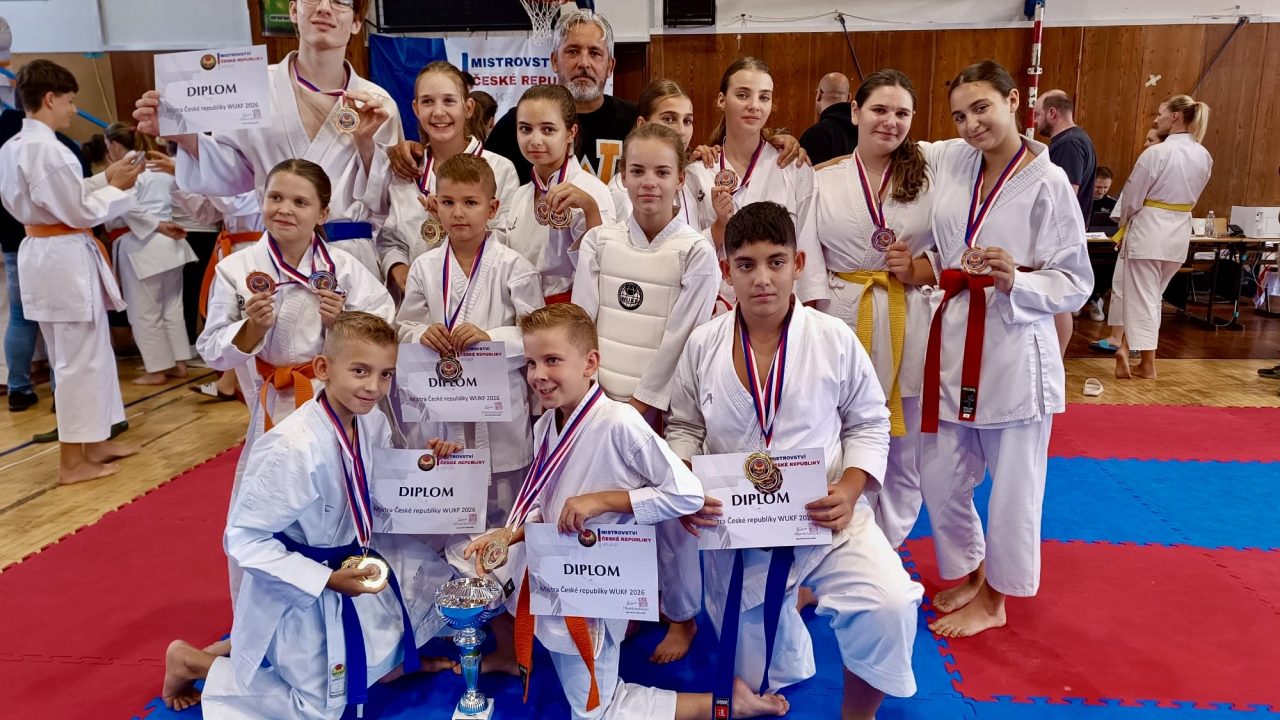 Karate Klub Rovinka na M ČR v Sokolove