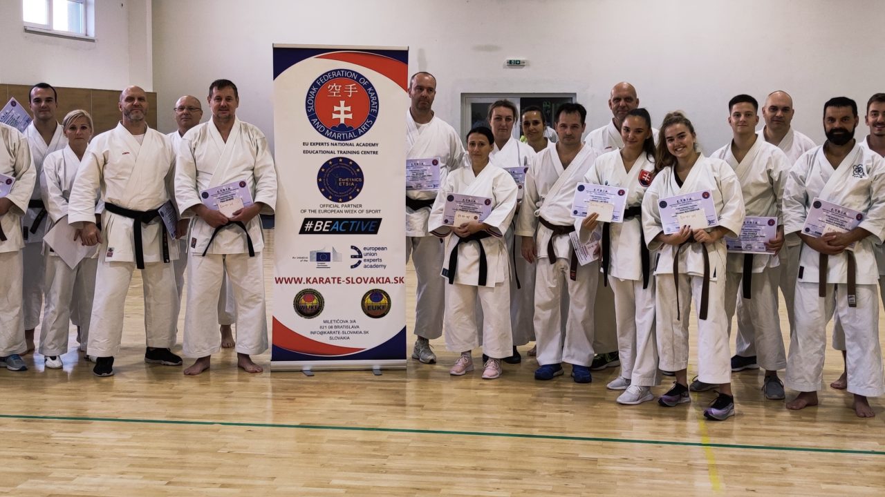 Odborný seminár karate pre trénerov SFKaBU