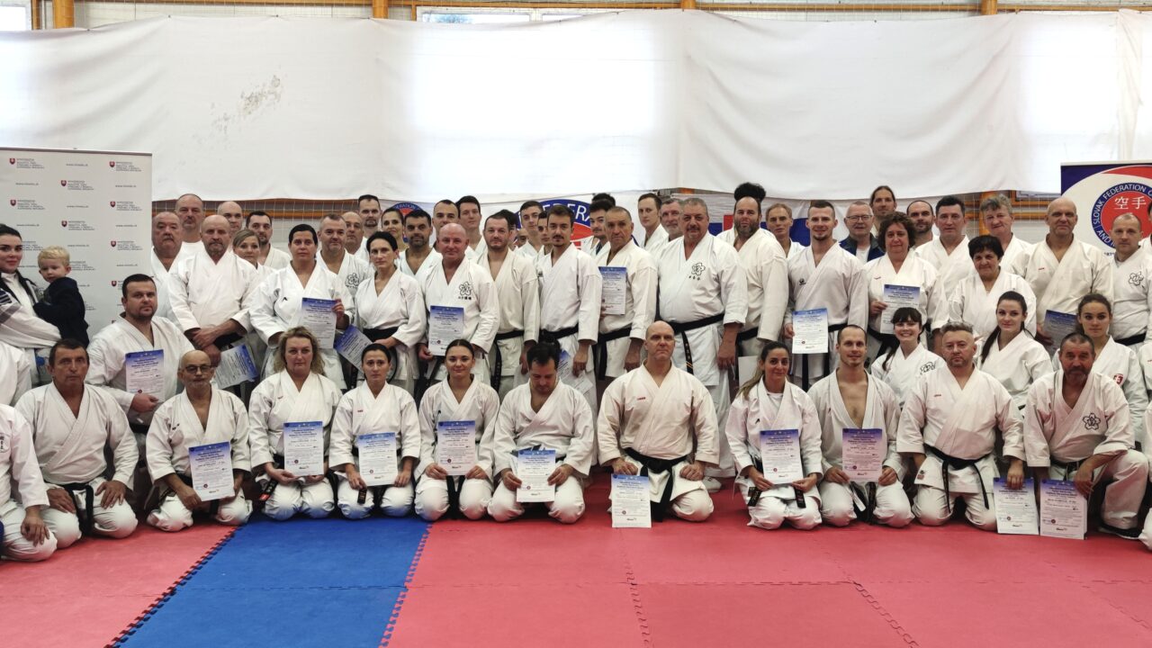 Odborný seminár trénerov karate – FOTOGALÉRIA