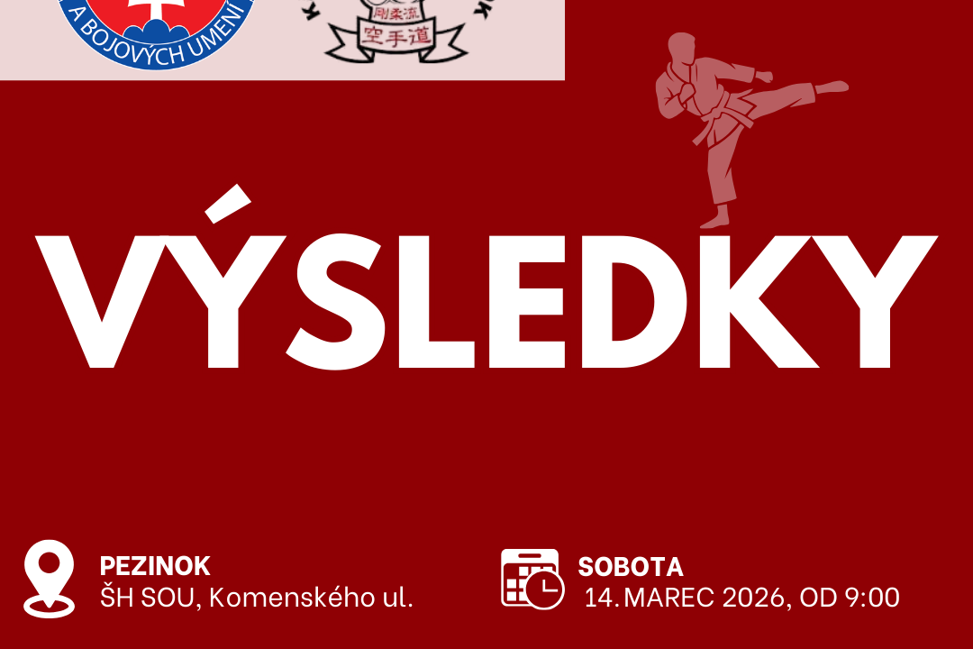 2. kolo SP v karate a kobudo – VÝSLEDKY