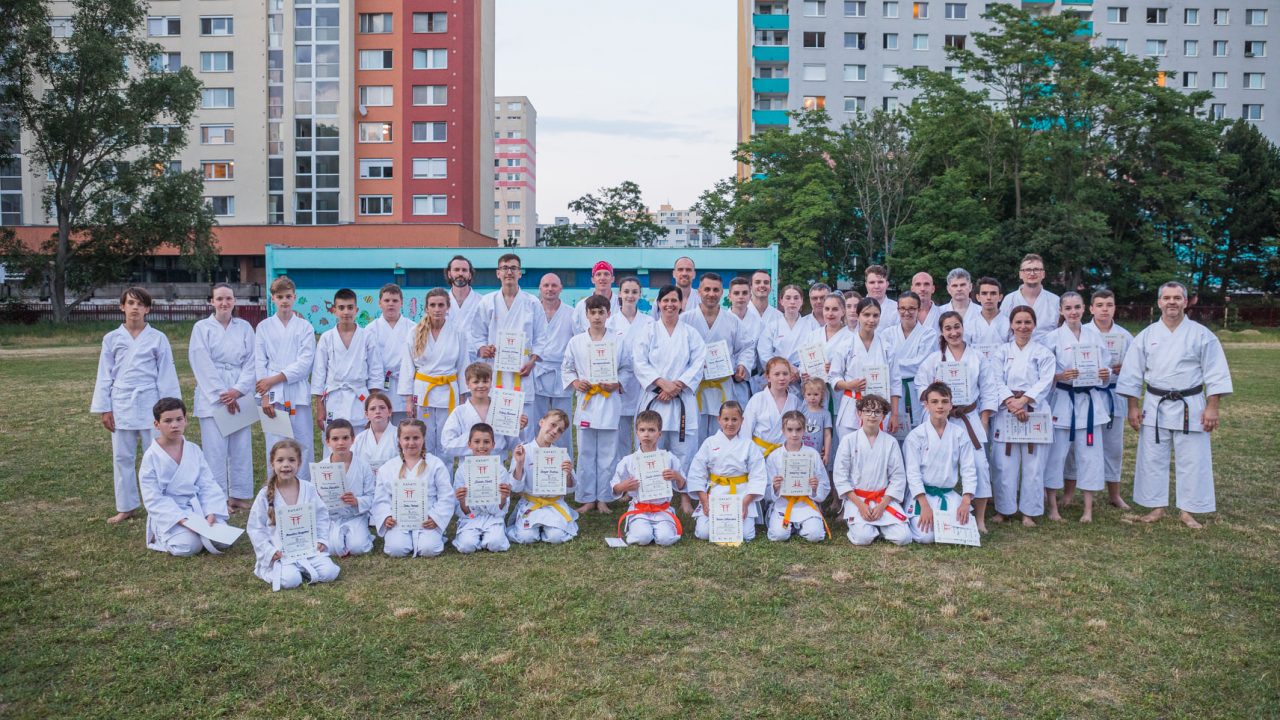 Páskovanie v Karate klube Seiken Bratislava