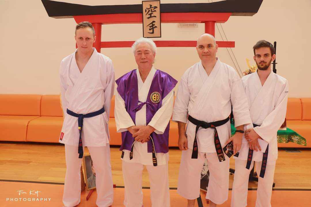 Seminár s Meitatsu YAGI, 10.dan karate – GASSHUKU 2023 – za účasti Arashi Budokan Palárikovo
