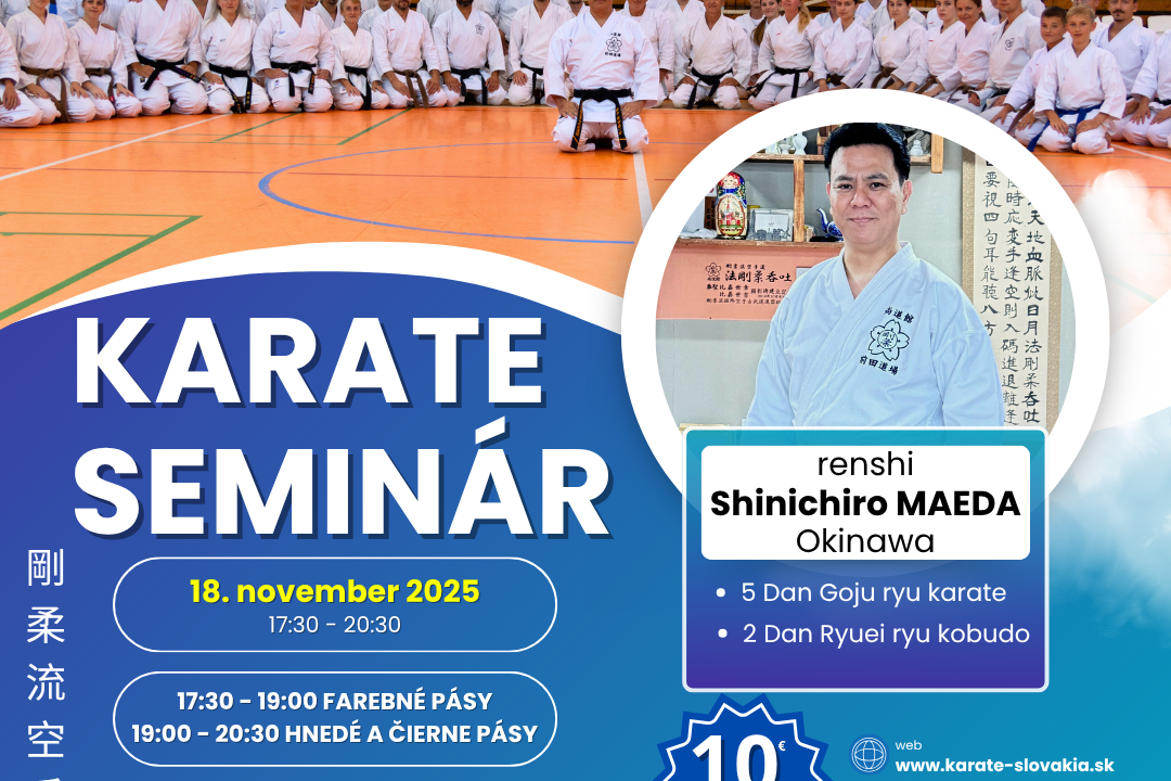 Seminár s renshi Shinichiro MAEDA