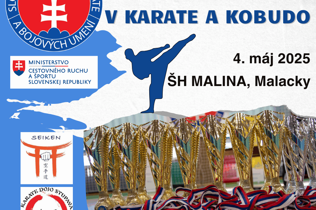 1. kolo SP v karate a kobudo – Malacky 2025