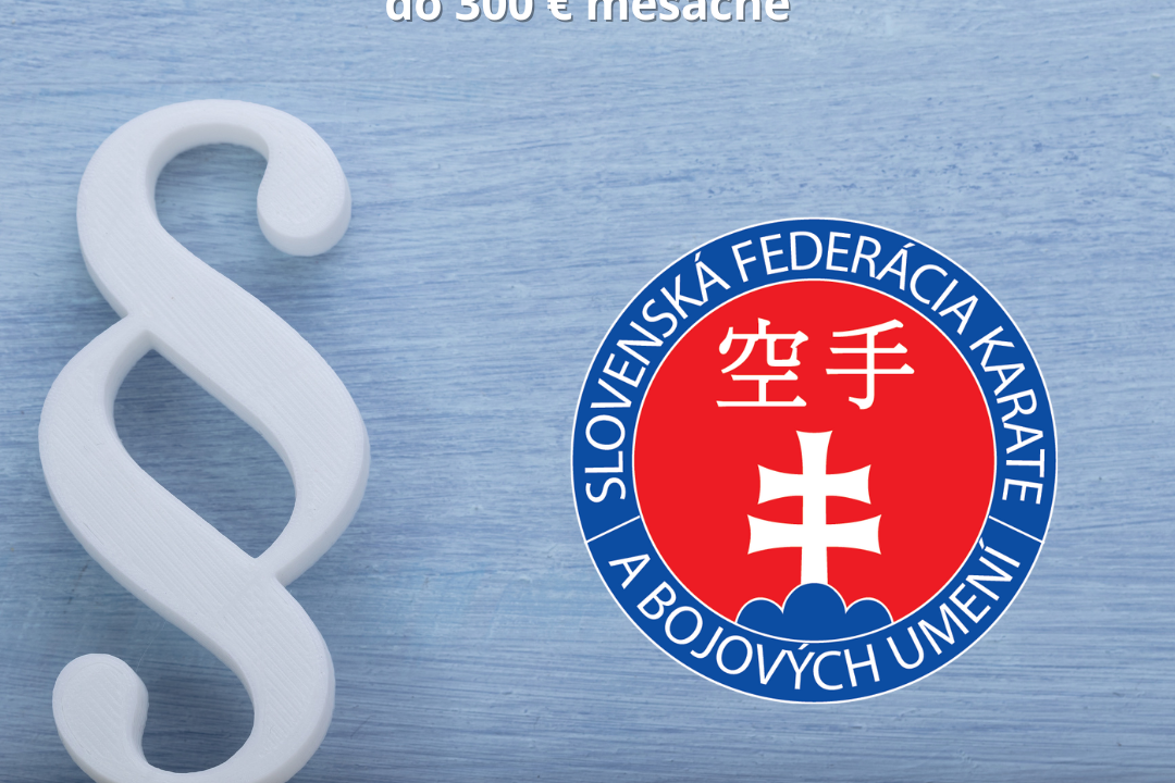 Oslobodenie odmeny trénerov od dane a odvodov do 300 € mesačne