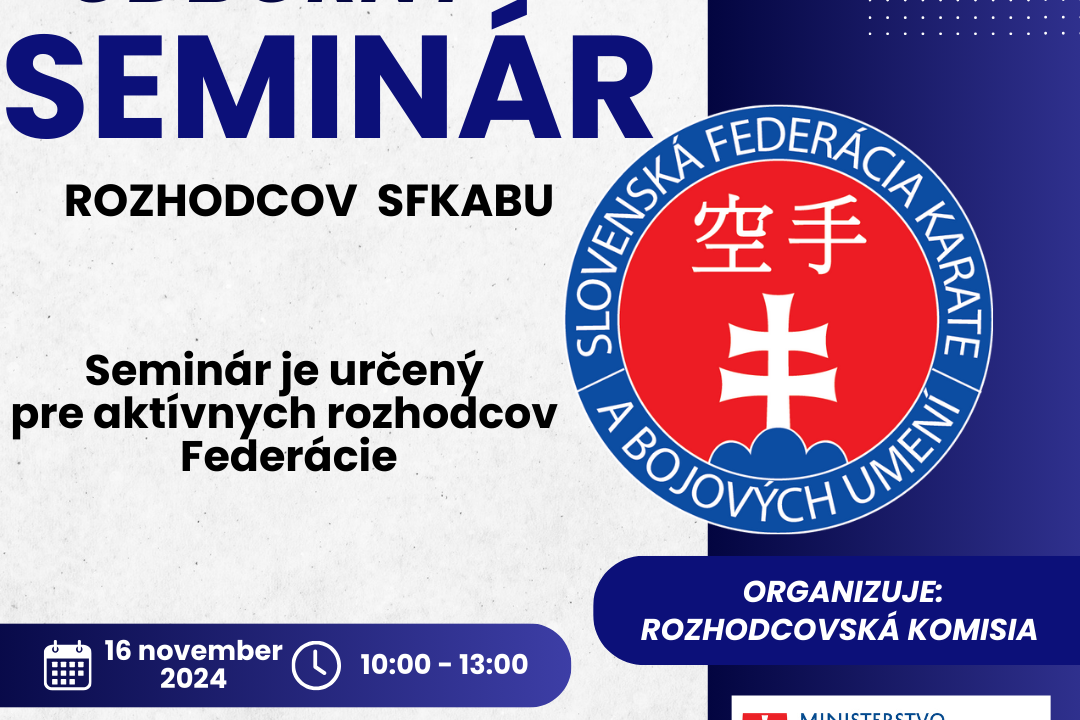 Seminár rozhodcov SFKaBU