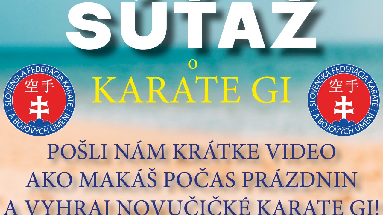 Letná súťaž o karate gi