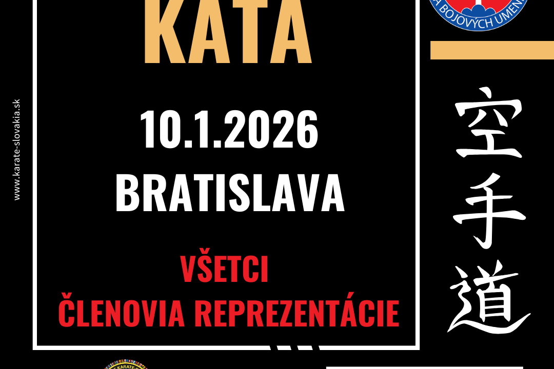 Sústredenie reprezentácie KATA