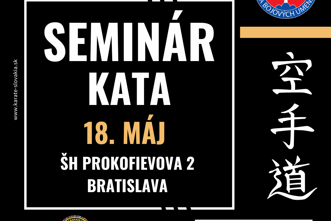 Seminár kata pre pozvaných – máj 2025