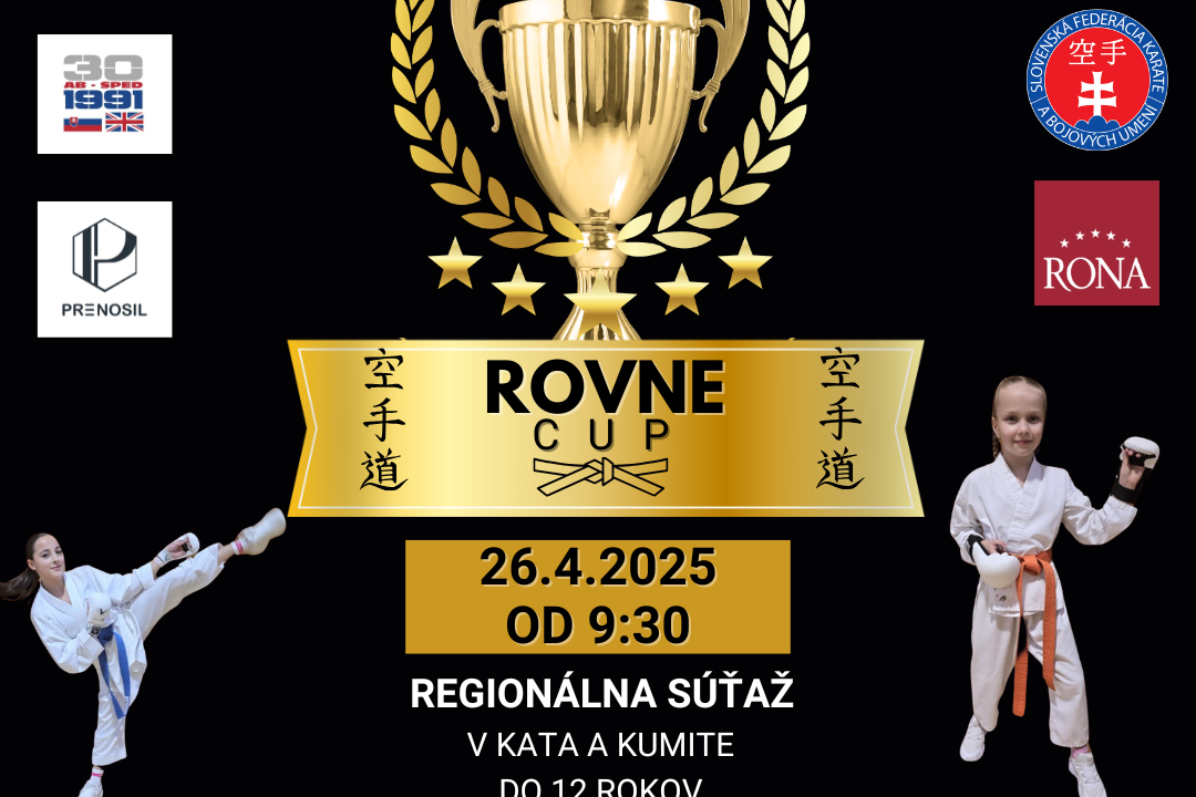 ROVNE CUP 2025 – VÝSLEDKY