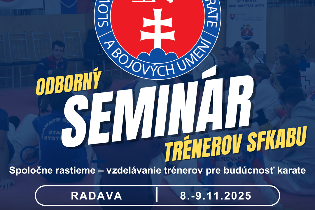 Odborný seminár trénerov karate