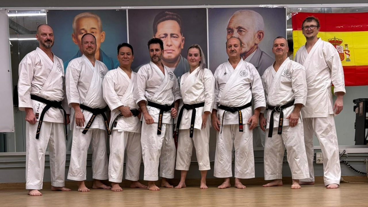 Seminár karate a kobudo v Španielsku